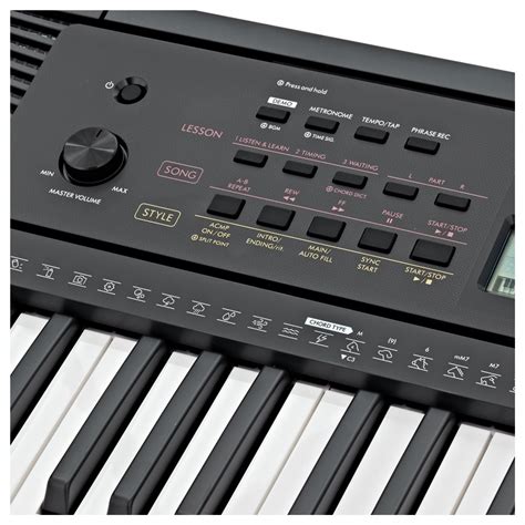 Yamaha PSR E273 Clavier Portable Noir Gear4music