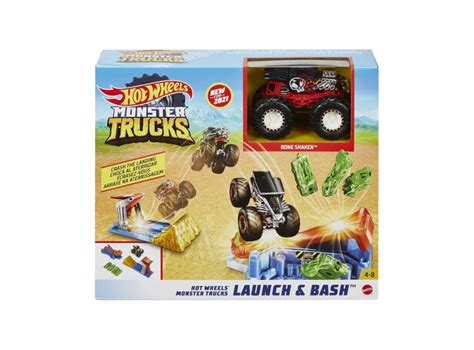 Ripley Hot Wheels Monster Trucks Lanza Y Choca