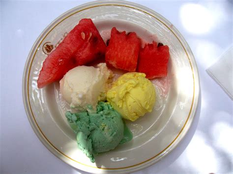 Icecream With Watermellon Ice Cream Desserts Food