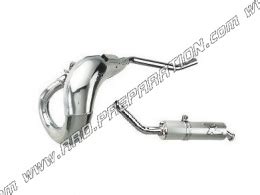 Exhaust Turbokit Tk Chrome High Passage For Motorcycle Rieju Tango Cc