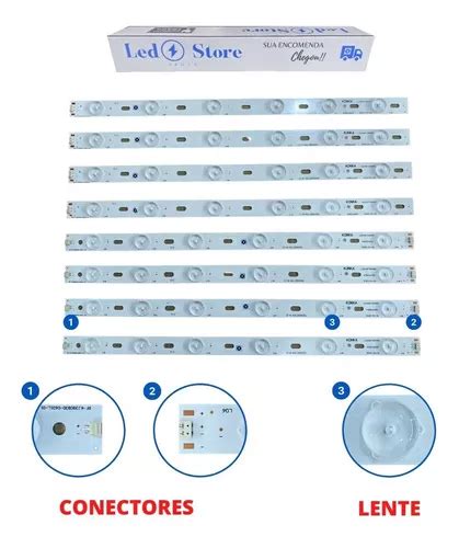 Kit Barras De Led Compativel Dl A F Dl Frete Gr Tis