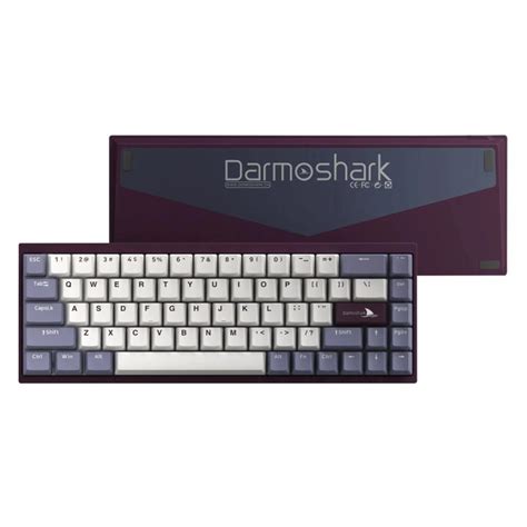 Darmoshark Kt Cnc Magnetic Axis Hot Swappable Rgb Gaming Keyboard Martial Monk Shark Limited