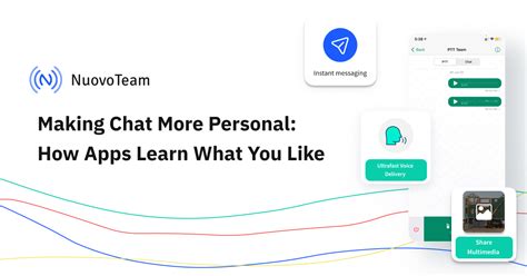 Making Chat More Personal How Apps Learn What You Like Nuovoteam Blog