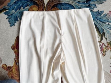 Sexy Vintage 1970s White Hot Bikini Top Hip Hugger Bell Bottoms S EBay