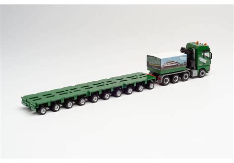 Herpa MAN TGX XXL Schwerlast Zugmaschine Mit Ballastpritsche Und