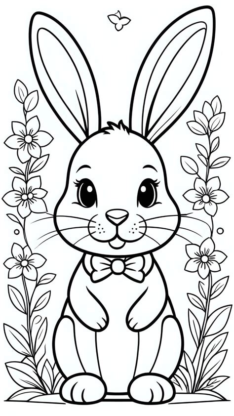 Coelho Para Imprimir E Pintar - Coelho para Colorir: 12 Desenhos Fofos para Imprimir e Aprender!