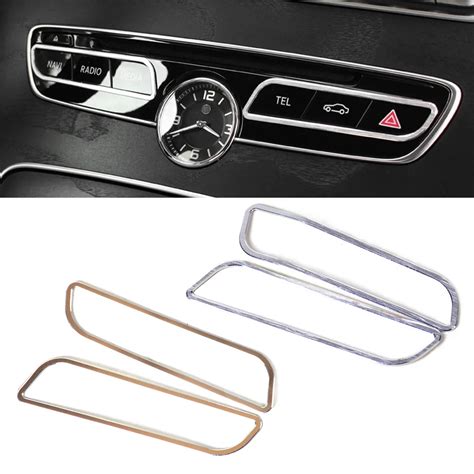 DWCX Car Styling Center Console Control Function Buttons Frame Cover