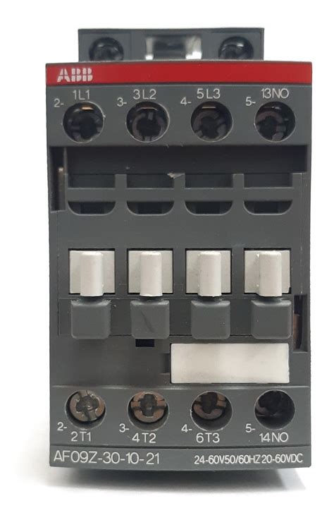 Abb® Contactor Trifásico Af09 30 10 21 24 60v 25a 4kw Meses Sin