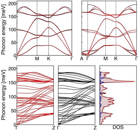 Phonon Dispersion Curves Calculated For Different Phases Of Hbn The