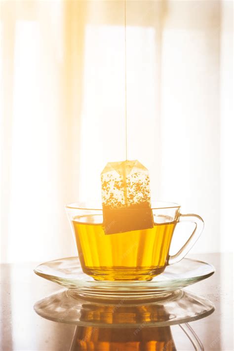 Free Photo | Tea bag inside a cup