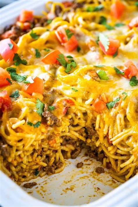 Taco Spaghetti Casserole Artofit