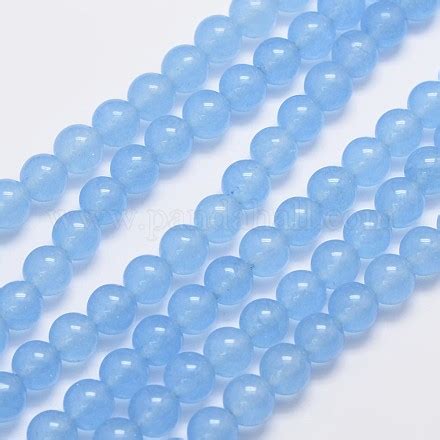 Wholesale Natural Dyed Malaysia Jade Bead Strands Pandahall