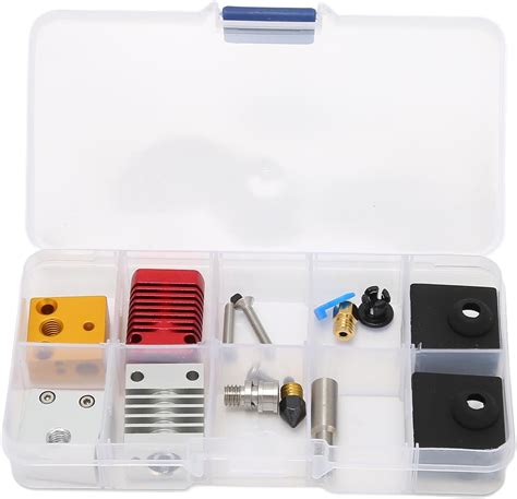 Diyeeni D Printer Hotend Kit Parts For Mk Nozzles Assembled Extruder Metal Hot End Kit For
