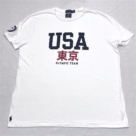 Polo Ralph Lauren USA Japan Olympic Team Mens T Shir Gem