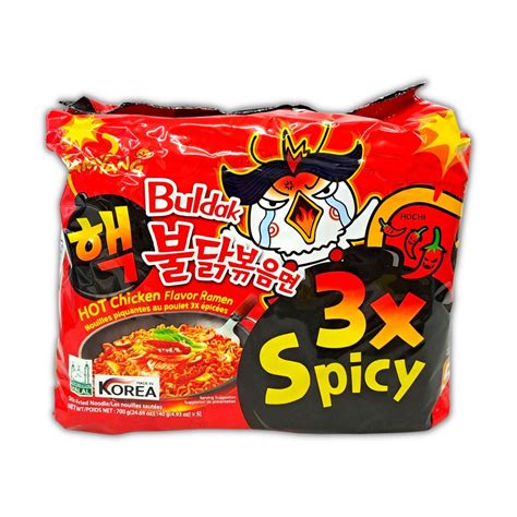 KOREA SAMYANG Buldak Hot Chicken Flavor Ramen XSpicy Pks Asia Grocery Town