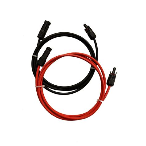 Удължителен кабел за соларен панел 4mm², 4m, 1kw, 25A - eMAG.bg