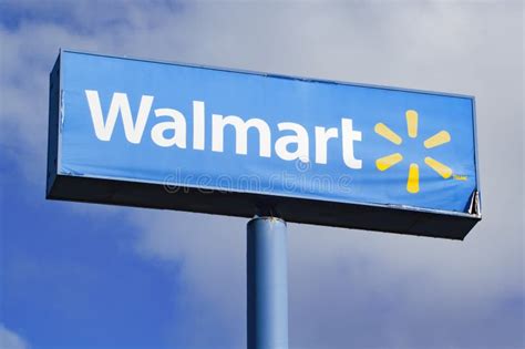 Walmart Sign editorial photo. Image of retail, commercial - 302264166