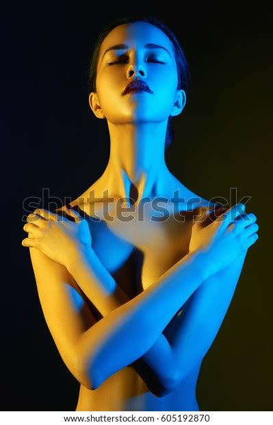 Fashion Art Photo Elegant Nude Woman Stock Photo Edit Now
