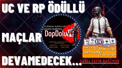 Rp Ekili I Ve Uc D Ll Odalar Ba L Yor Dopdoluytb Pubgmobile