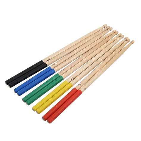 5 Pairs/Set 7A Maple Drum Sticks For Kids/Children,Fit For All Drum ...