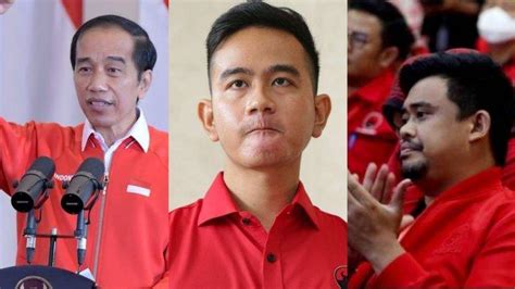 Jokowi Gibran Rakabuming Dan Bobby Nasution Resmi Dipecat Pdip