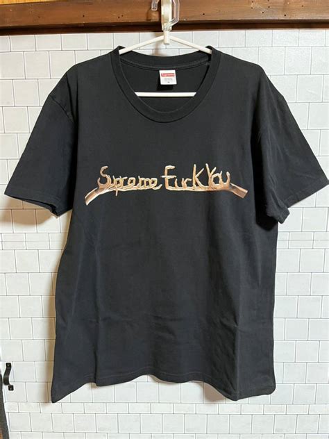 Yahoo Supreme M Fuck You Tee Aw
