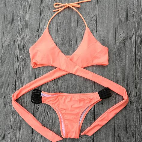 Triangle Bikini Brazilian Bandage Swimwear Women New Swimsuit Girl Bandage Secret Sexy Low