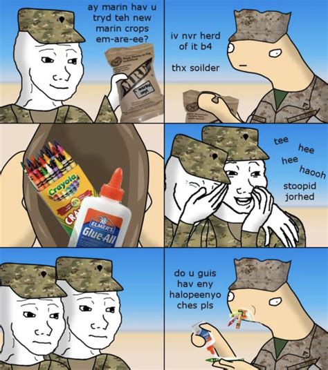 Crayon Eaters Marines Eat Crayons Crayon Eater Marines Eat