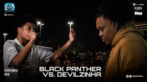 Devilzinha X Black Punther Sp Batalha Do Coliseu Edi O Youtube