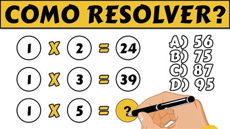 Desafios De Logica Matematica - 🧠 DESAFIO DE LÓGICA para testar seu RACIOCÍNIO LÓGICO | Matemática ...