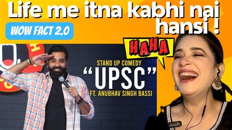 Pakistani Reacts To Upsc Stand Up Comedy Ft Anubhav Singh Bassi