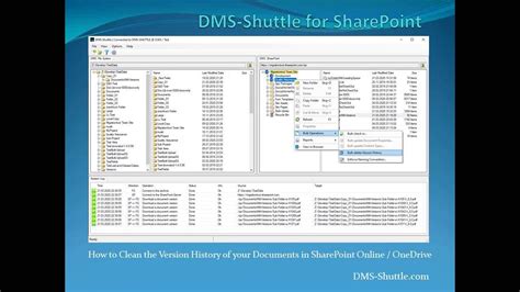 How To Delete Version History In Sharepoint Online Onedrive Youtube