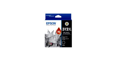 Genuine Epson 312XL Black Ink Cartridge High Yield Printzone