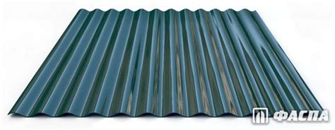 Профнастил МП-18 "Волна", гофролист оцинкованный - купить в Москве