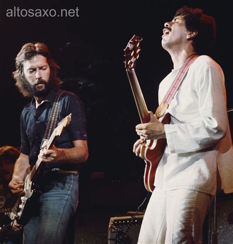 Eric Clapton And Carlos Santana Eric Clapton Eric Derek And The Dominos