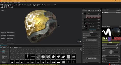 Halo Reach Eva Helmet On Behance