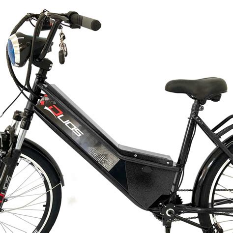 Bicicleta El Trica Aro Duos Confort W Lithium Preta