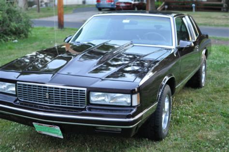 1987 Chevrolet Monte Carlo Ls 50l Luxury Sport Classic Chevrolet