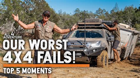 🔥 Top 5 4x4 Fail Moments — When Australian 4wding Goes Wrong Youtube