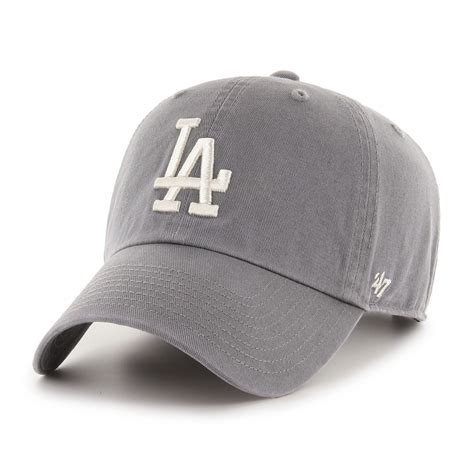 Los Angeles Dodgers Mlb 47 Clean Up Hat Dark Gray Adjustable