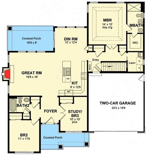 1500 Sq Ft One Story House Plans - Story House Plans