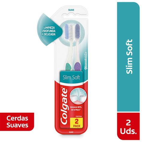 COLGATE CEPILLO SLIM SOFT 2X1 Tienda Online Anika Farmacia y Perfumería