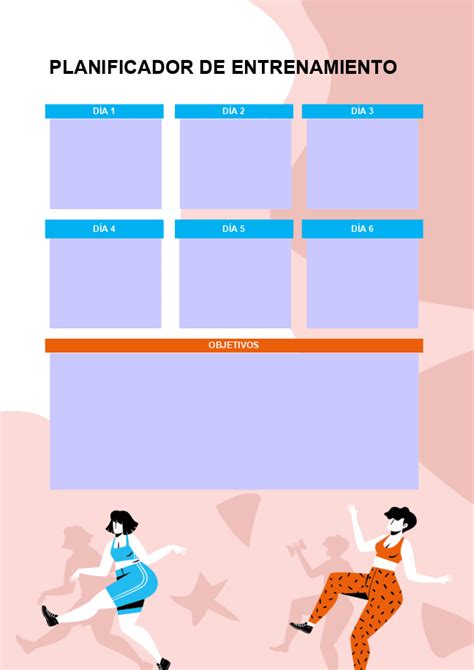 Plantillas De Planificador De Entrenamiento Onlyoffice