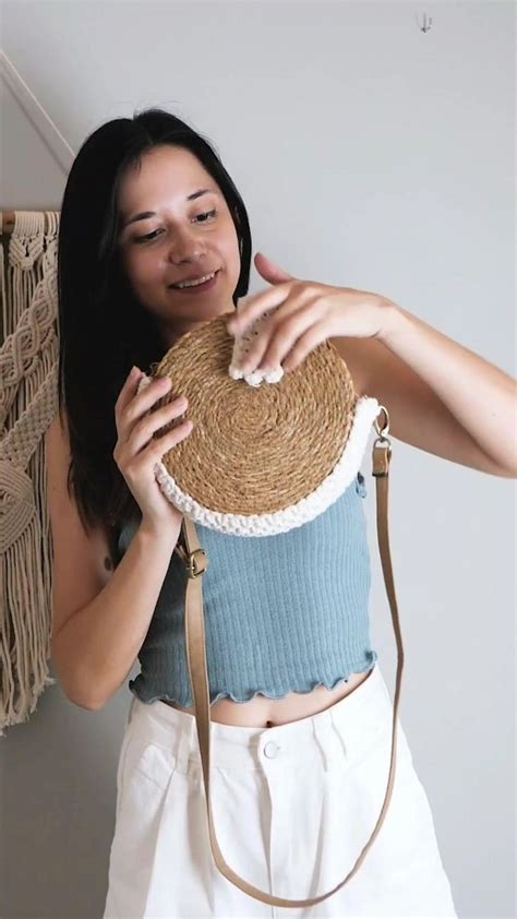 Bolso De Macrame Para Verano Video Macramé Paso A Paso Macramé Bolsos En Macrame