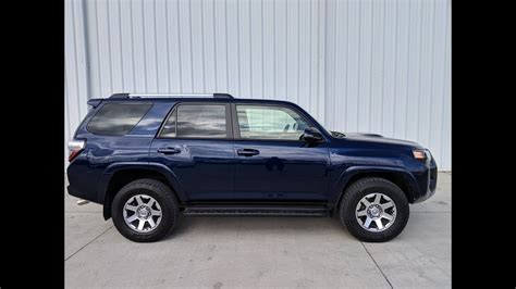 Bright Blue Toyota 4runner