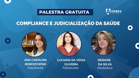 Palestra Compliance e judicialização da saúde