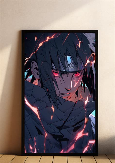 Exclusive Sasuke Poster Digital Poster Limited Edition Wall Art Anime