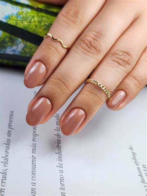 Gel uñas Manicure Nude Natural Esmaltado en Gel Nails