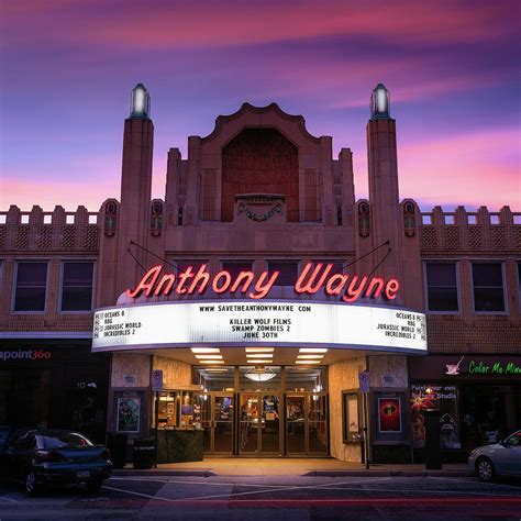 Anthony Wayne Movie Theater Photograph by John Guillaume - Pixels