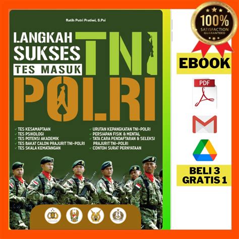 Jual Beli 3 Gratis 1 [113] [e B O O K] Langkah Sukses Tes Masuk Tni